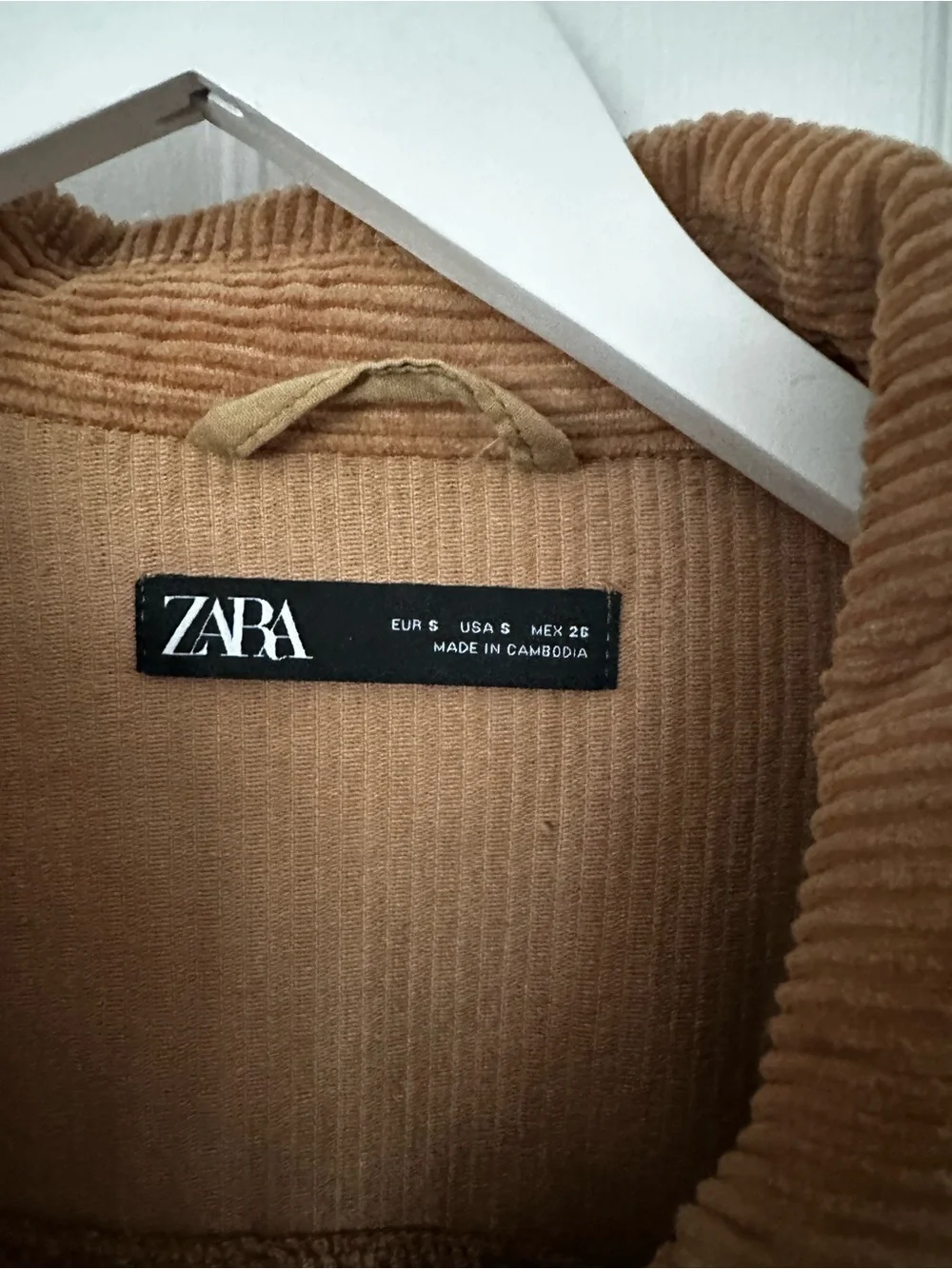 Tan Corduroy Jacket